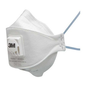 3M MASCHERINA RESPIRATORIA AURA 9322 CON FILTRO FFP2