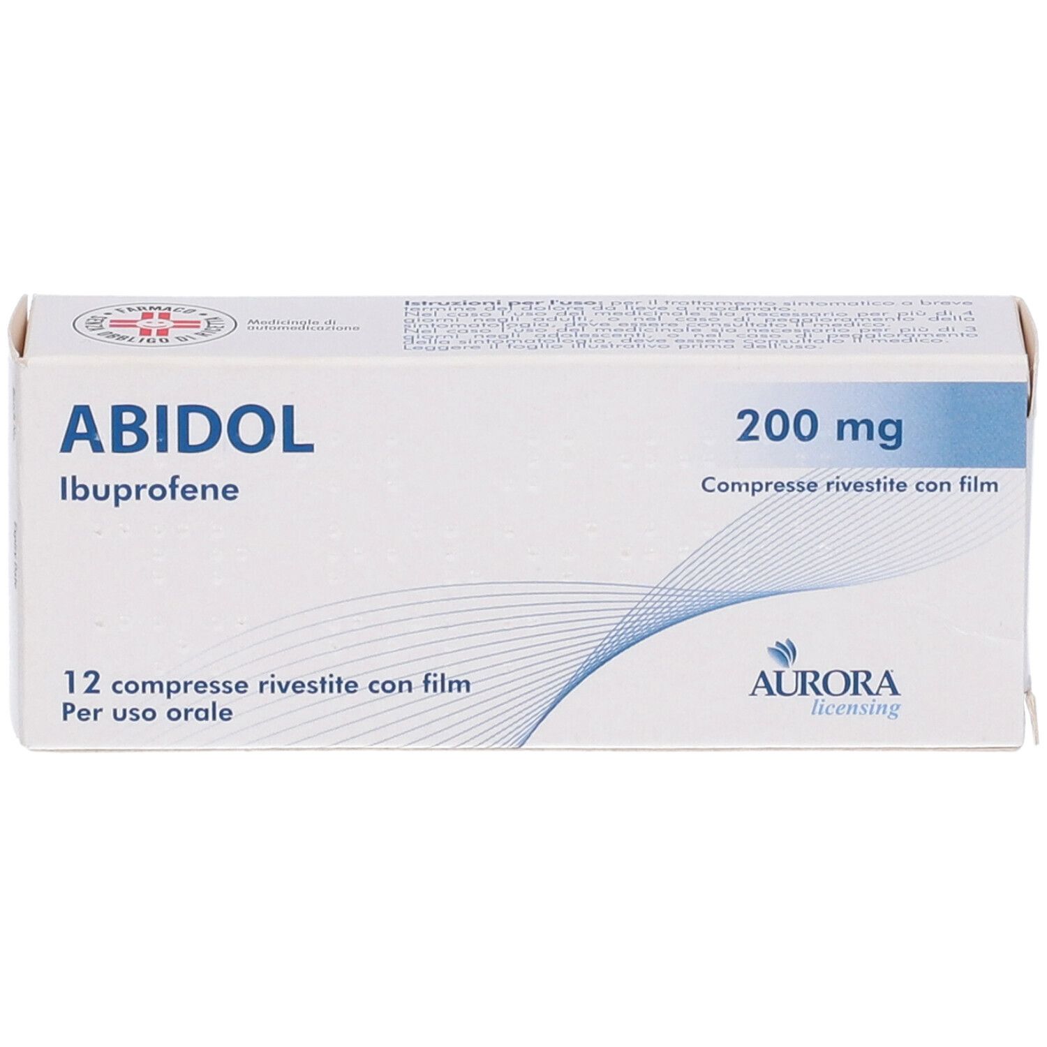ABIDOL 12 COMPRESSE RIVESTITE 200 MG