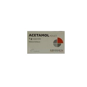 ACETAMOL ADULTI 10 SUPPOSTE 1 g