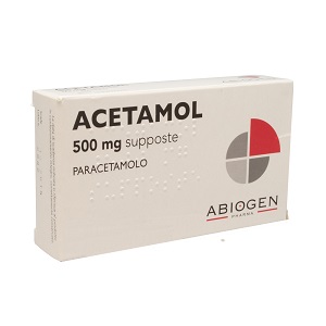 ACETAMOL BAMBINI 10 SUPPOSTE 500 mg