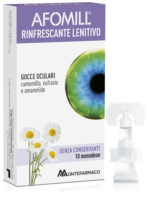 AFOMILL RINFRESCANTE SC 10 Flaconcini
