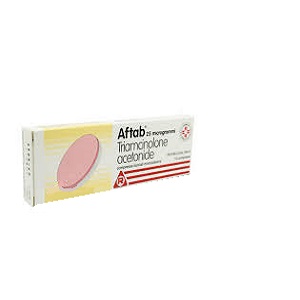 AFTAB 10COMPRESSE ADESIVE BUCCALI 0,025