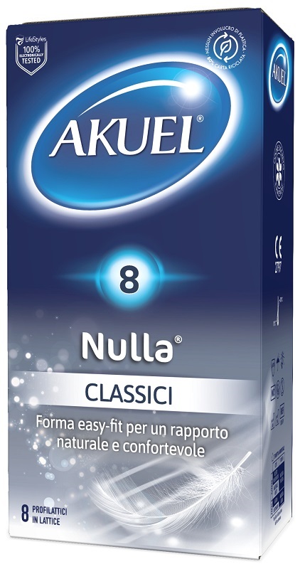 AKUEL NULLA CLASSICO 8 Preservativi