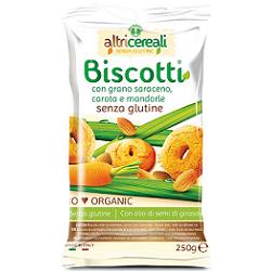 ALTRI CEREALI BISCOTTI SARACENO Carota Mandorla