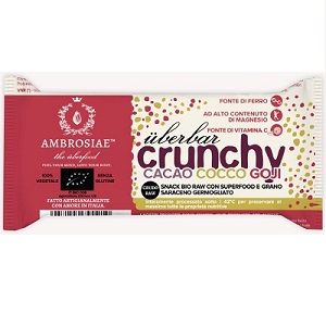 AMBROSIAE BARETTA RAW CRUNCHY CACAO COCCO GOJI