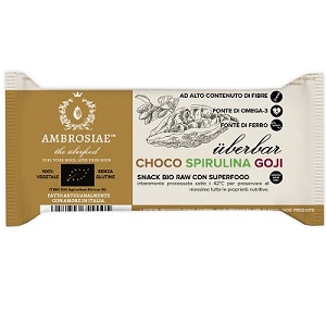 AMBROSIAE BARRETTA RAW CHOCO SPIRULINA GOJI