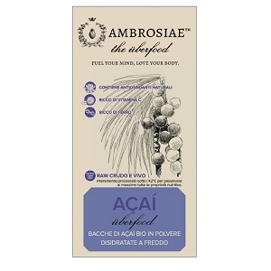 AMBROSIAE UBERFOOD BACCHE ACAI BIO POLVERE