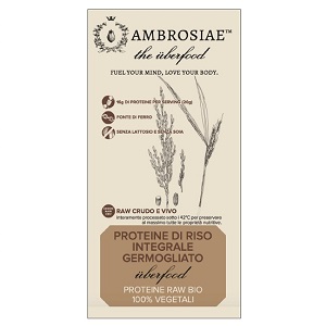 AMBROSIAE UBERFOOD PROTEINE RISO INTEGRALE