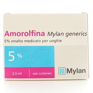 AMOROLFINA MYLAN SMALTO 2,5 ml 5%