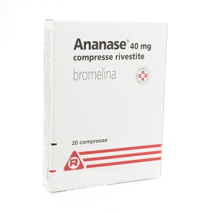 ANANASE 20 COMPRESSE RIVESTITE 40 mg