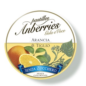 ANBERRIES ARANCIA TIGLIO Senza Zucchero