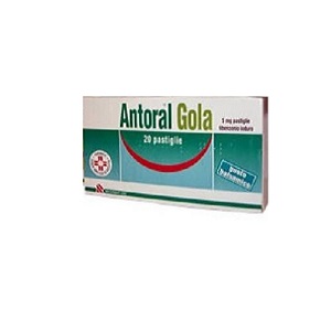 ANTORAL GOLA 20 PASTIGLIE 5 mg BALSAMICA