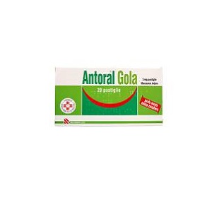 ANTORAL GOLA 20 PASTIGLIE 5 mg Senza Zucchero