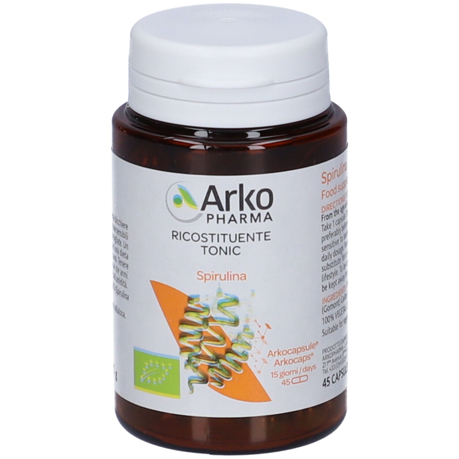 ARKOCPS SPIRULINA 45 CAPSULE