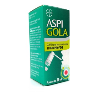 ASPI GOLA SPRAY ORALE 15 ML 0,25%