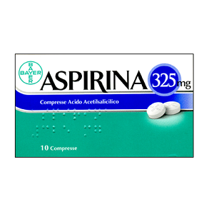 ASPIRINA 10 COMPRESSE 325 mg