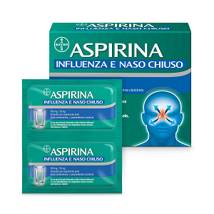 ASPIRINA INFLUENZA NASO CHIUSO 10 BUSTE