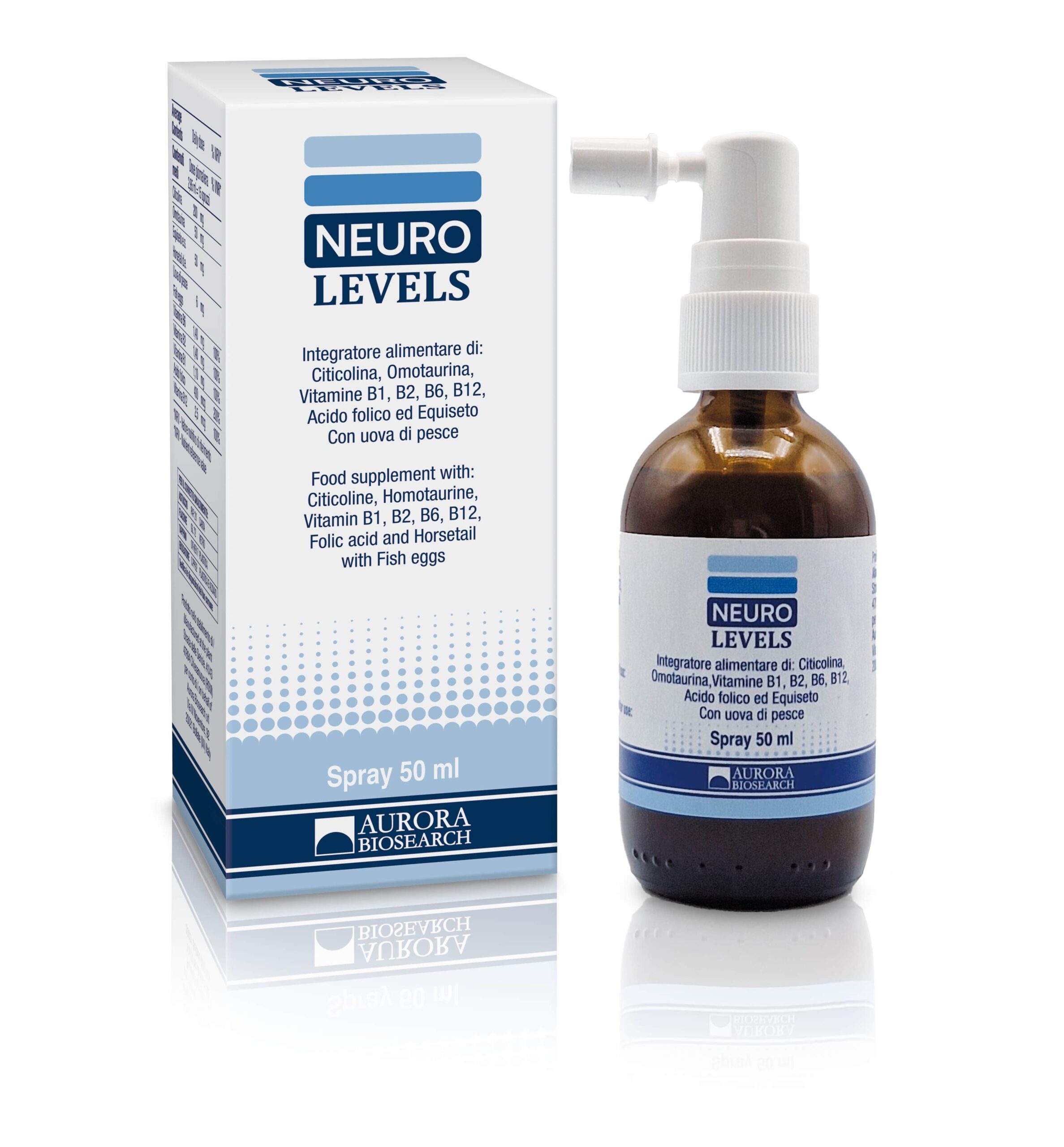 AURORA BIOSEARCH NEURO LEVELS SPRAY 50 ML