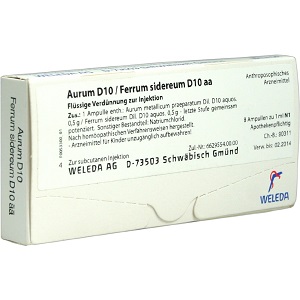 AURUM FERRUM SIDEREUM D10 FIALE