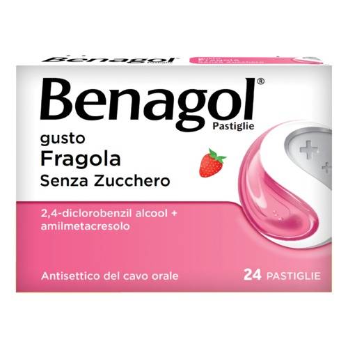 BENAGOL 24 PASTIGLIE FRAGOLA SENZA ZUCCHERO