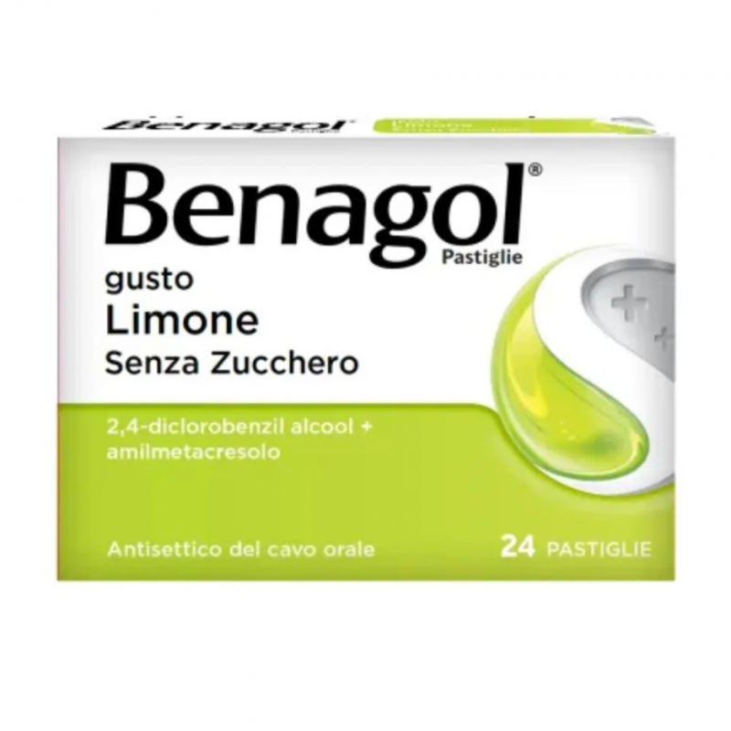 BENAGOL 24 PASTIGLIE LIMONE SENZA ZUCCHERO
