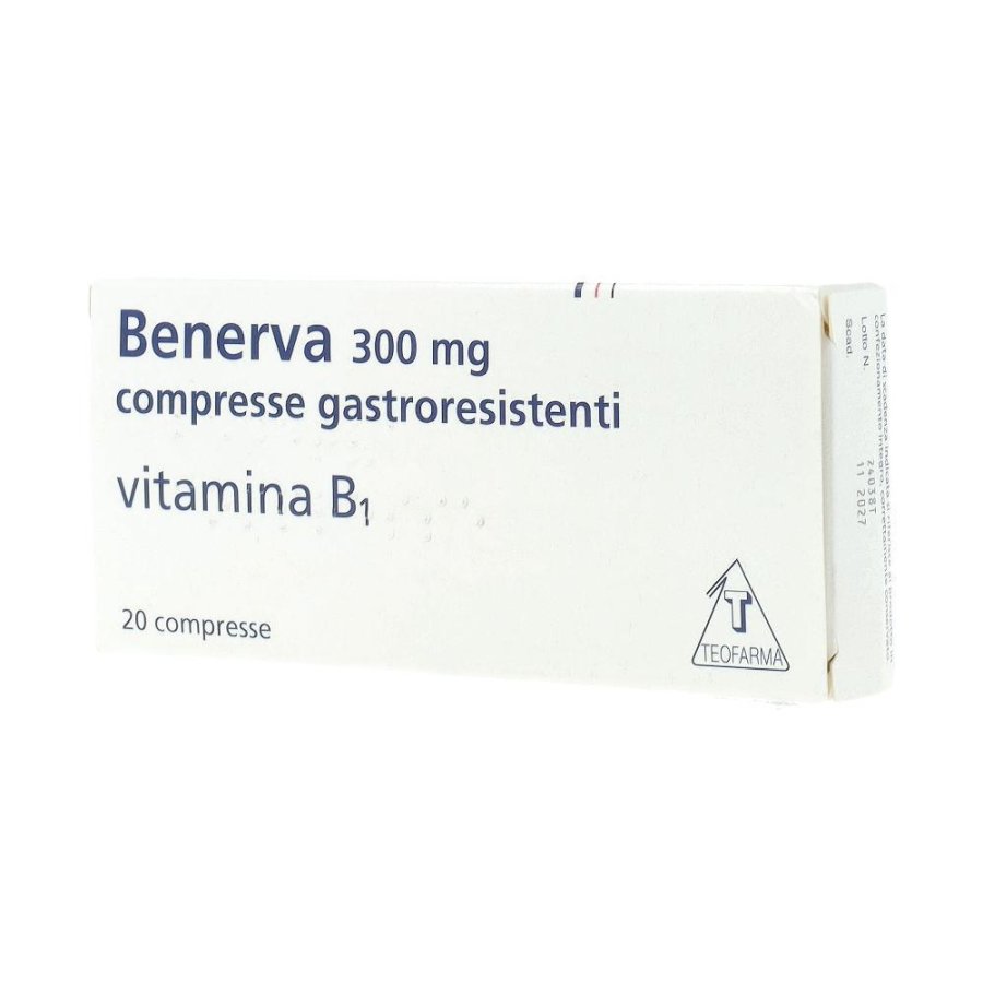 BENERVA 20 COMPRESSE 300 MG