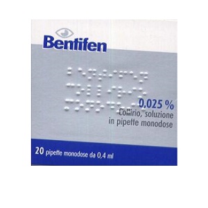 BENTIFEN COLLIRIO 20 FLACONCINI 0,25 mg - ml
