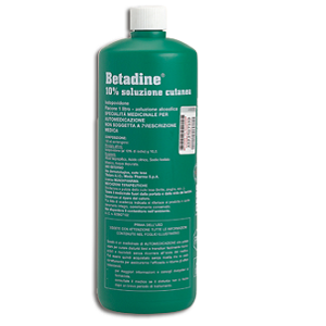 BETADINE SOLUZIONE ALCOLICA 1000 ml 10%
