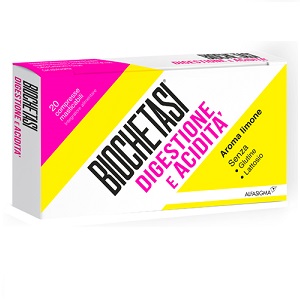 BIOCHETASI DIGESTIONE ACIDITA' COMPRESSE MASTICABILI