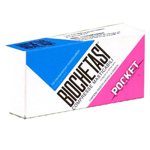 BIOCHETASI POCKET COMPRESSE MASTICABILI