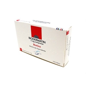 BIODERMATIN 30 COMPRESSE 5 mg