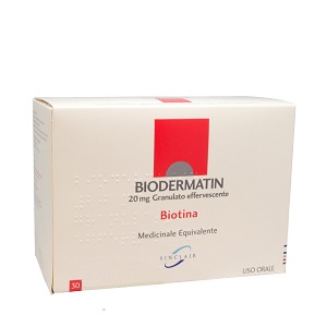 BIODERMATIN GRANULATO 30 BUSTE 20 mg