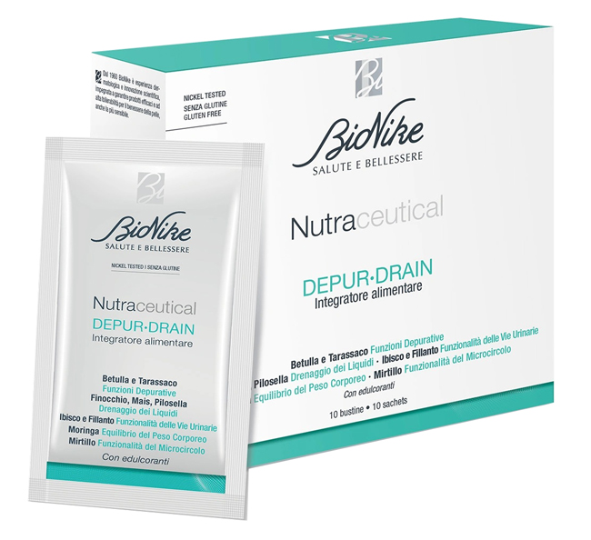 BIONIKE NUTRACEUTICAL DEPUR-DRAIN 10 BUSTE