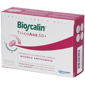 BIOSCALIN TRICOAGE 50+ 60 COMPRESSE