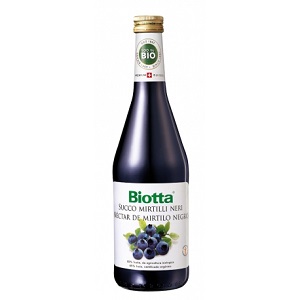 BIOTTA SUCCO MIRTILLI NERI BIO 500ml