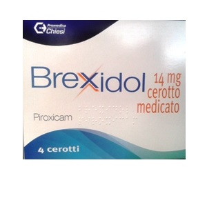 BREXIDOL 4 CEROTTI MEDICATI 14 mg
