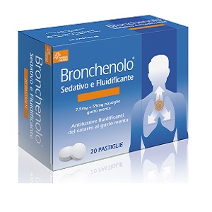 BRONCHENOLO SEDATIVO FLUIDIFICANTE 20 PASTIGLIE
