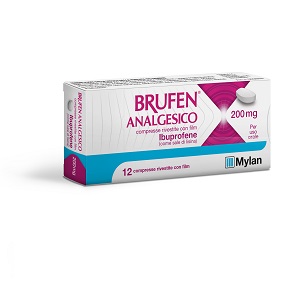 BRUFEN ANALGESICO 12 COMPRESSE 200 MG