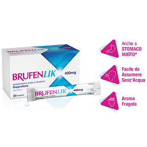 BRUFENLIK 20 BUSTE 400 MG 10ML