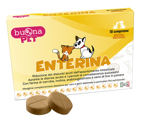 BUONAPET ENTERINA 10 COMPRESSE