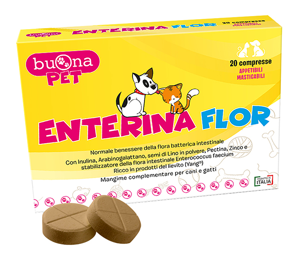 BUONAPET ENTERINA FLOR 20 COMPRESSE