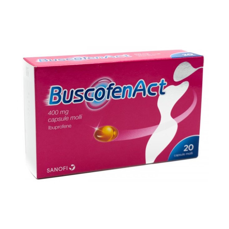 BUSCOFENACT 20 CAPSULE MOLLI 400 MG