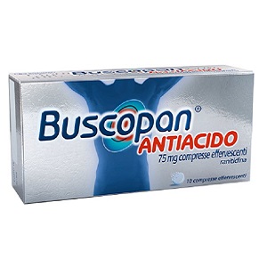 BUSCOPAN ANTIACIDO 10 Compresse Effervescenti 75 mg