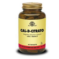 CAL D CITRATO Solgar