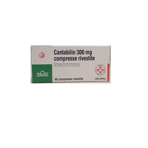 CANTABILIN 40 COMPRESSE RIVESTITE 300 mg