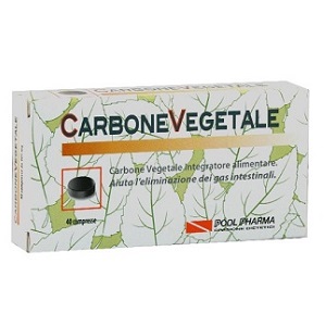 CARBONE VEGETALE 40 COMPRESSE