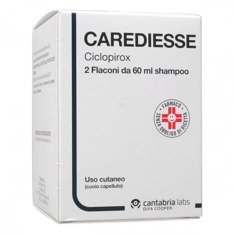 CAREDIESSE SHAMPOO 2 FLACONI 60 ML 10MG-G
