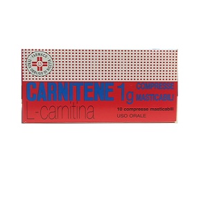 CARNITENE 10 COMPRESSE MASTICABILI 1G