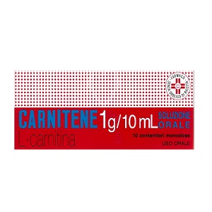 CARNITENE Soluzione Orale 10 Flaconcini Monodose 1 gr