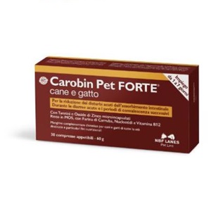 CAROBIN PET FORTE 30 COMPRESSE